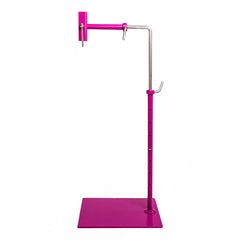 Lowery Workstands with Side Clamp in Fuchsia