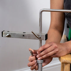 Lowery Workstands Light Bracket for Silver/Grey Workstand