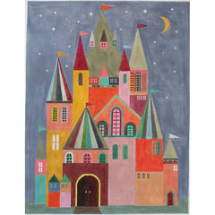 PLD Designs Melanie Mikecz Fairytale Castle Needlepoint Canvas