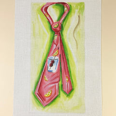 Mai Tie Needlepoint Canvas