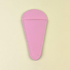 Matryoshka Doll Shop Vegan Leather Scissor Case - Pink