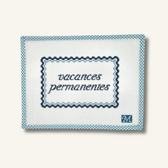 Maura Nolan Designs Vacances Permanentes Needlepoint Canvas