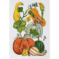 Melissa Shirley Designs Mary Lake Thompson Squash Needlepoint Canvas