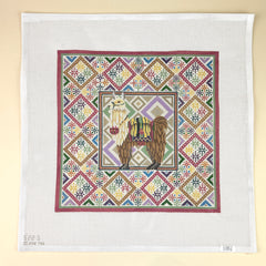 Melissa Shirley Designs Exotic Animals - Llama Needlepoint Canvas