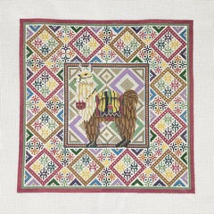 Melissa Shirley Designs Exotic Animals - Llama Needlepoint Canvas
