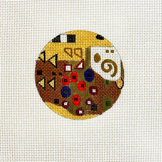 Melissa Shirley Designs Klimt Mini Ornament Needlepoint Canvas