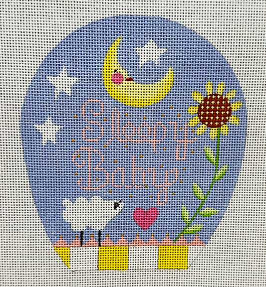 Melissa Shirley Designs Sleepy Baby Needlepoint Canvas