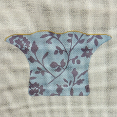 Melissa Shirley Designs Small Floral 3D Vase Needlepoint Canvas