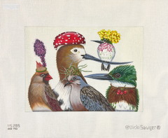 Melissa Shirley Designs Vicki Sawyer Is This Beak Taken Needlepoint Canvas