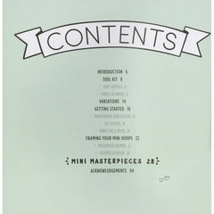 Mini Hoop Embroideries