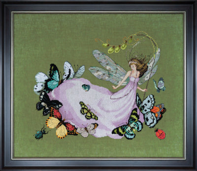 Mirabilia Delphine's Butterfly Brigade Cross Stitch Pattern