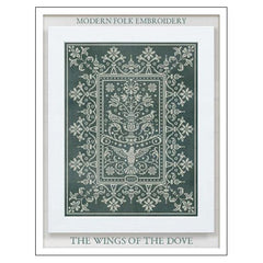 Modern Folk Embroidery The Wings of the Dove Cross Stitch Pattern