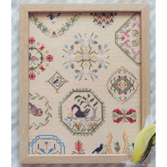 Mojo Stitches The Bushland Quaker Pt 2 Take Wing Cross Stitch Pattern