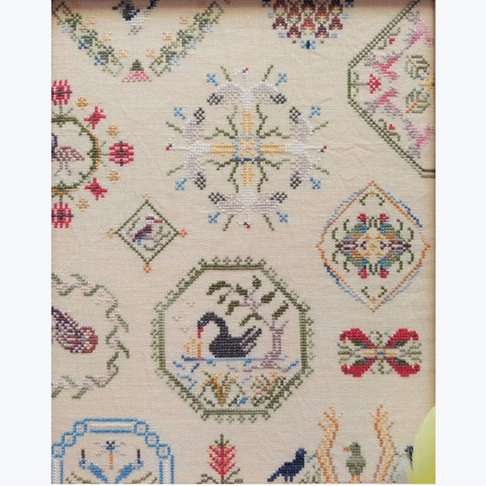 Mojo Stitches The Bushland Quaker Pt 2 Take Wing Cross Stitch Pattern