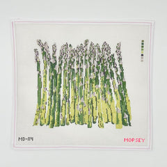 Mopsey Designs Asparagus Needlepoint Canvas