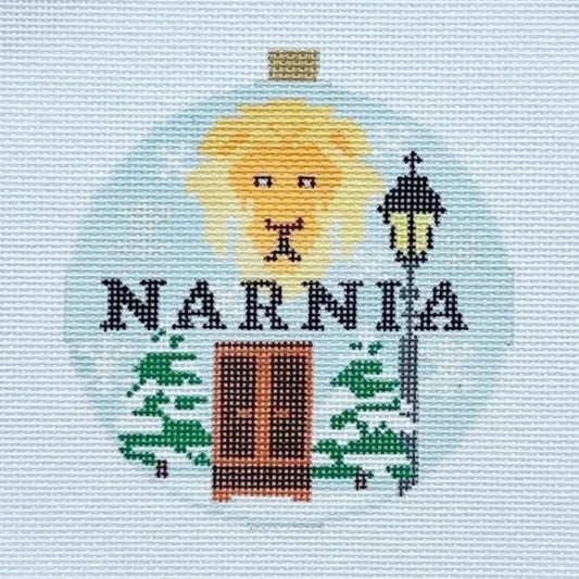 Mopsey Designs The Book Canvas: Narnia Needlepoint Canvas