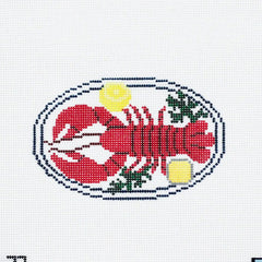 Morgan Julia Designs Lobster Dinner Needlepoint Canvas