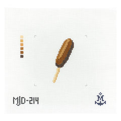 Morgan Julia Designs Corn Dog Needlepoint Canvas