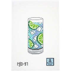 Morgan Julia Gin & Tonic Needlepoint Canvas
