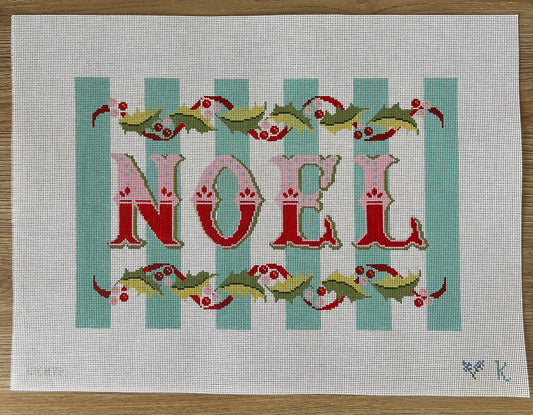 Ndlpt Designs Noel Pillow Needlepoint Canvas