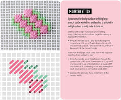 Needlepoint: A Modern Stitch Directory in 50 Cards