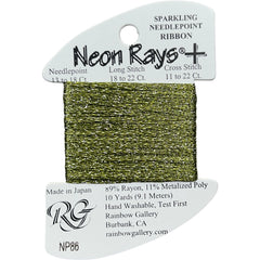 Rainbow Gallery Neon Rays Plus - 086 Avocado
