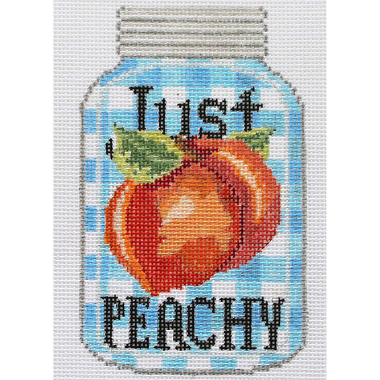PLD Designs Just Peachy Needlepoint Canvas