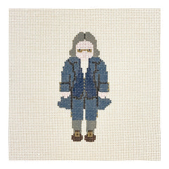 Painted Pony Designs Petei Ben Franklin Needlepoint Canvas