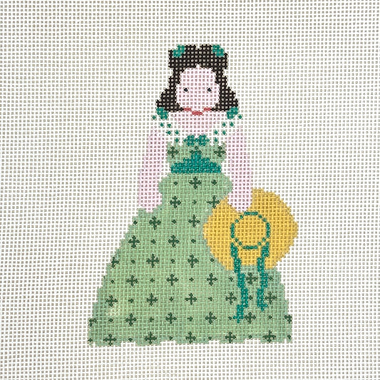 Painted Pony Designs Petei Gone with the Wind: Scarlett O'Hara Needlepoint Canvas