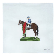 Pip & Roo Derby Winner Needlepoint Canvas