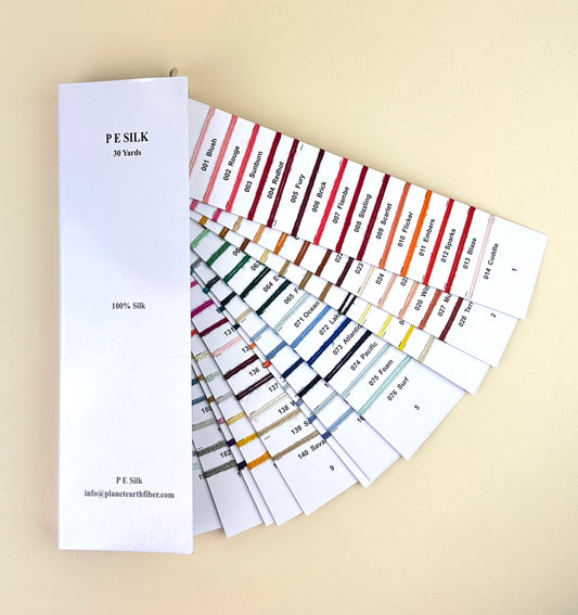 Planet Earth Silk Color Card