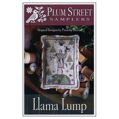 Plum Street Samplers Llama Lump Cross Stitch Pattern