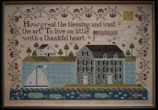 Plum Street Samplers Live on Little Cross Stitch Pattern