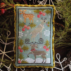 Plum Street Samplers Rack Stack Cross Stitch Pattern