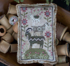 Plum Street Samplers Goat Load Cross Stitch Pattern
