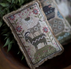 Plum Street Samplers Goat Load Cross Stitch Pattern