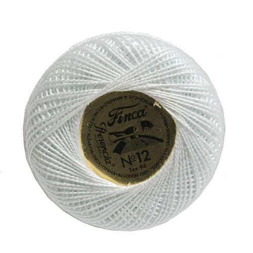 Presencia Perle Cotton Size 8 - 0001 White