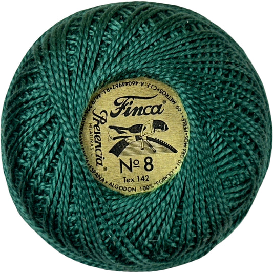 Presencia Perle Cotton Size 8 - 4323 Very Dark Seafoam