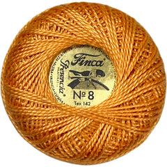 Presencia Perle Cotton Size 8 - 7726 Medium Golden Brown