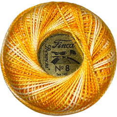 Presencia Perle Cotton Size 8 - 9100 Copper Falls