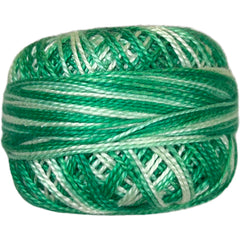 Presencia Perle Cotton Size 8 - 9815 Variegated Nile Green