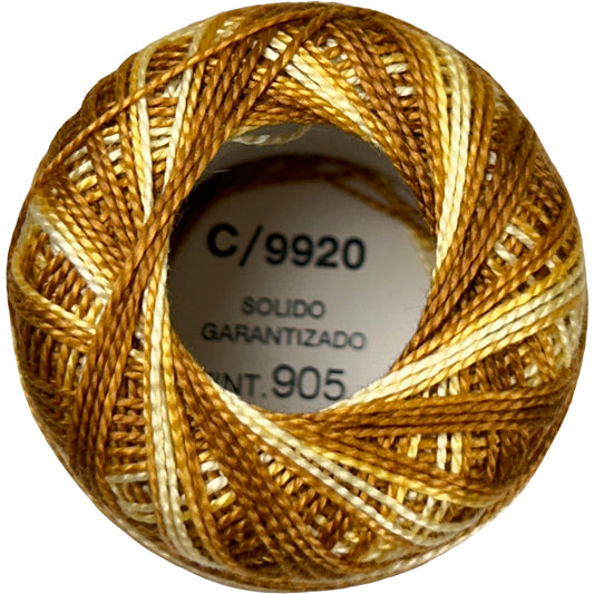 Presencia Perle Cotton Size 8 - 9920 Terrific Toffee