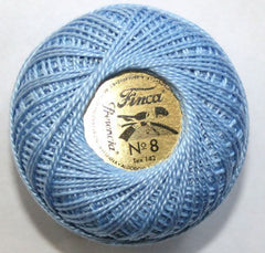 Presencia Perle Cotton Size 5 - 3312 Medium Baby Blue