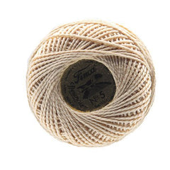 Presencia Perle Cotton Size 5 - 4000 Dark Ecru