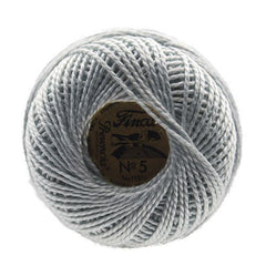 Presencia Perle Cotton Size 5 - 8767 Very Light Pewter