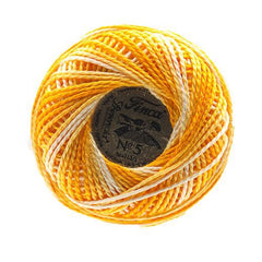 Presencia Perle Cotton Size 5 - 9100 Tangerine Twist