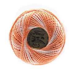 Presencia Perle Cotton Size 5 - 9175 Fresh Salmon