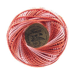 Presencia Perle Cotton Size 5 - 9250 Coral Reef