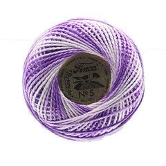 Presencia Perle Cotton Size 5 - 9480 Lavender Lace