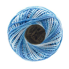 Presencia Perle Cotton Size 5 - 9640 Powder Puff Blue